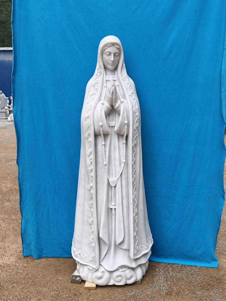 DVS Marble Statue of Our Lady of Fátima DM098 —— Rest of Payment Custom link for Sacred Heart Church