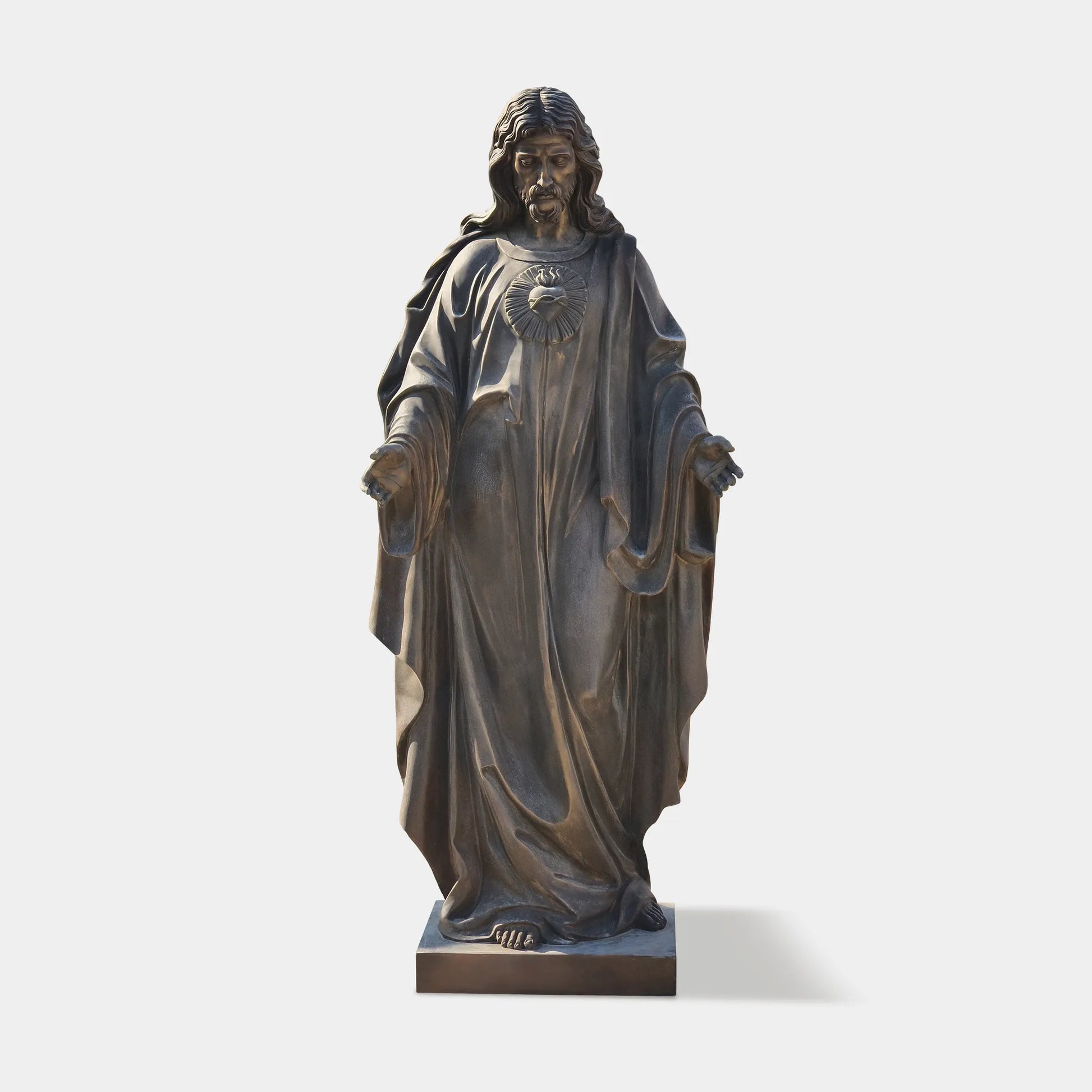 Religious bronze statue of Jesus Christ for churches