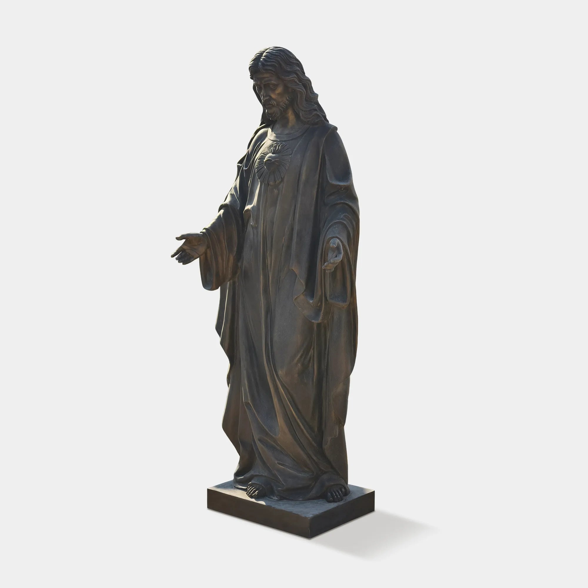 Religious bronze statue of Jesus Christ for churches