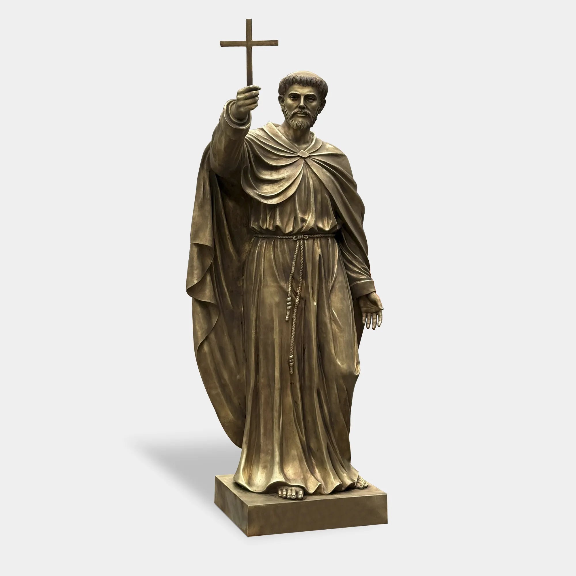 Famous Bronze Sculpture of St. Francis Xavier for Churches