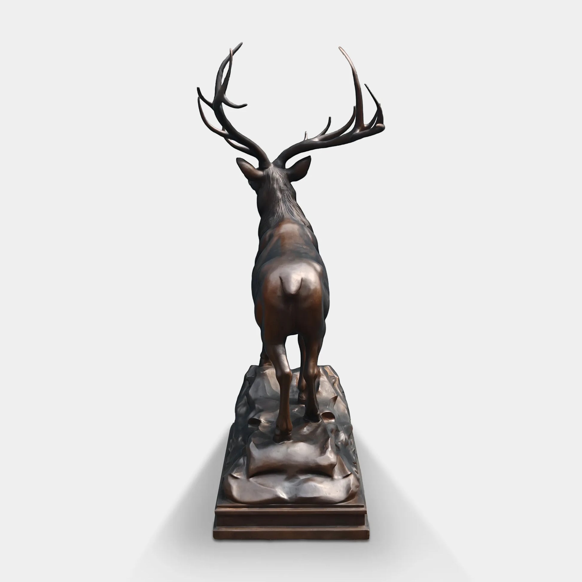 Bronze Deer Sculpture with Classical Design for Villas and Parks