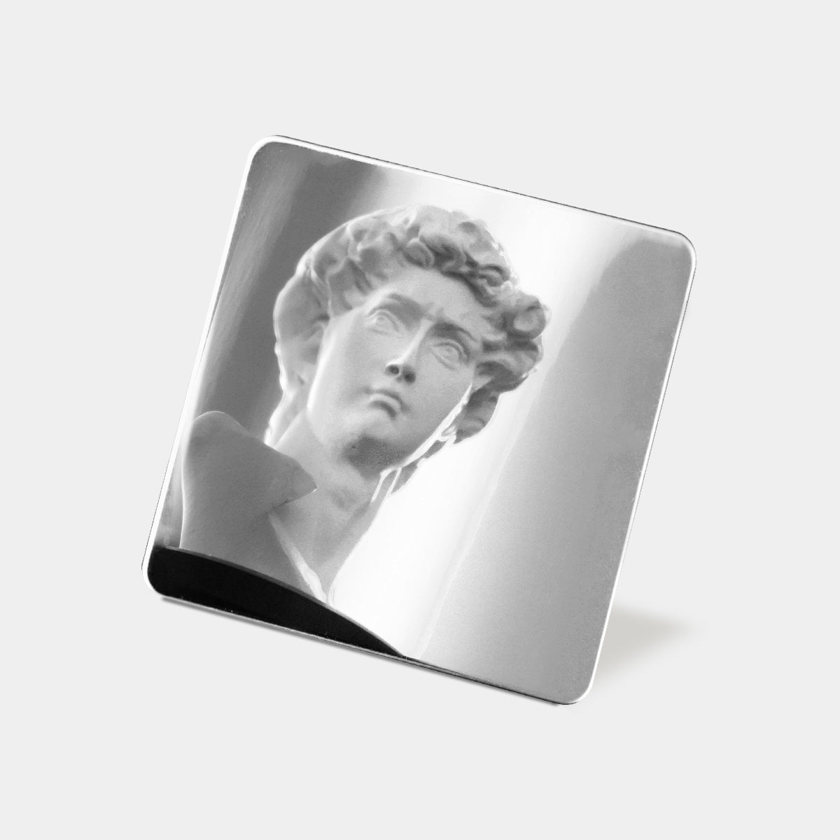 DVS Polished Mirror Stainless Steel Sample-Mirror Natural Stainless Steel