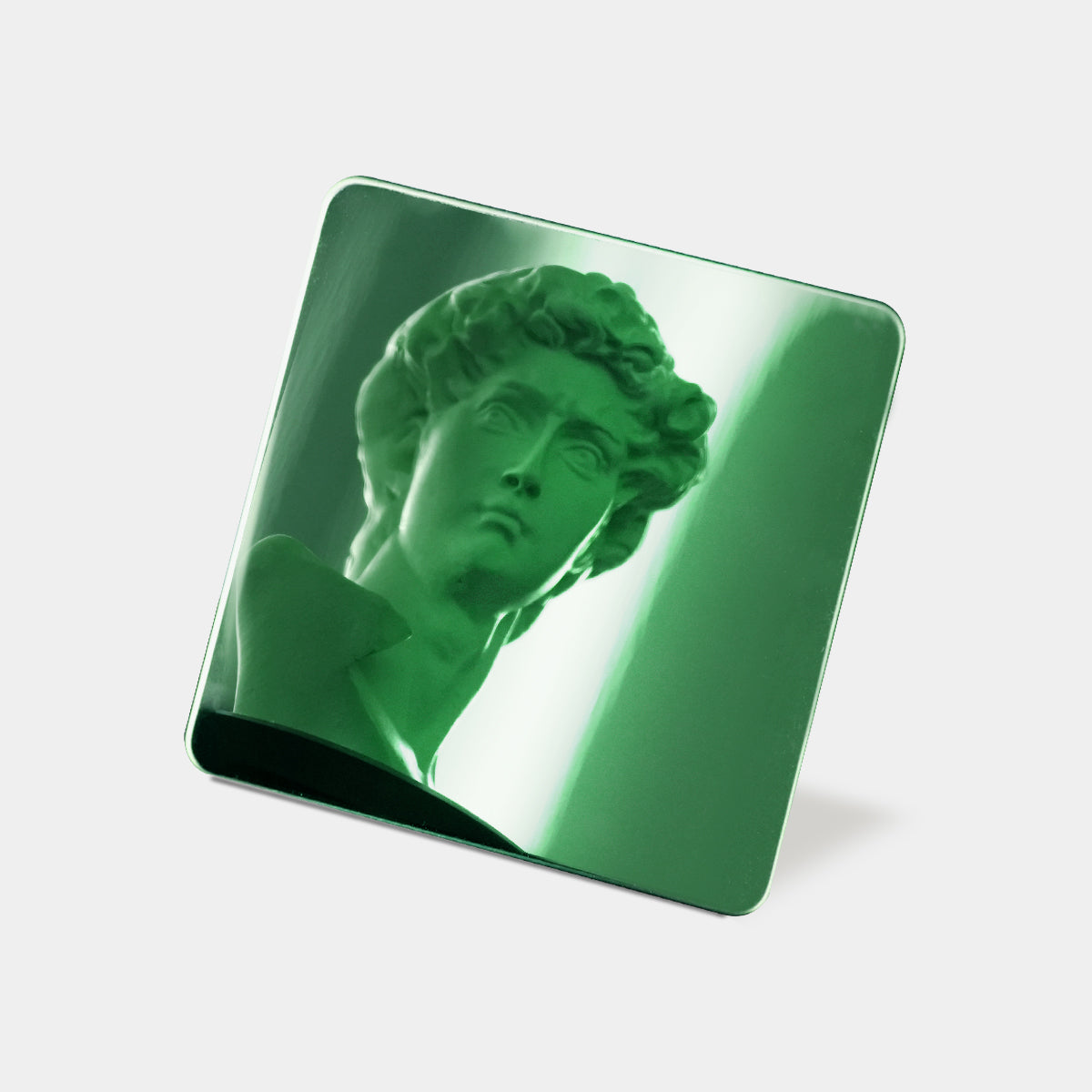 DVS Polished Mirror Stainless Steel Sample-Polished Mirror Emerald Green